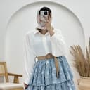 10200دامن طبقه ای