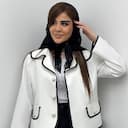 10660کت و شلوار یقه عروسکی 