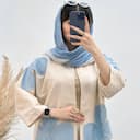 5074 کت نچرال گلدار