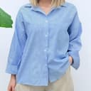 10675شومیز لنین راه راه دیبا